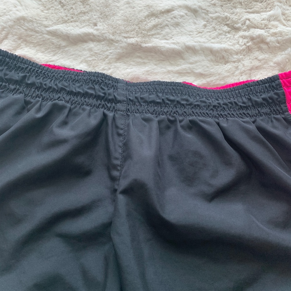Nike Black & Pink Dri-Fit Running Shorts- Size M - Picture 6 of 12